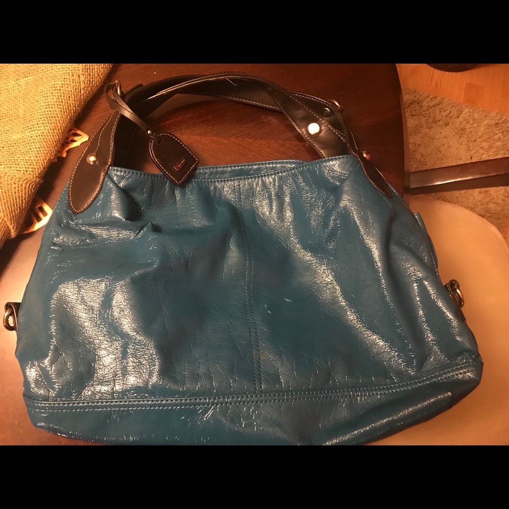 Turquoise Nine West shoulder bag
